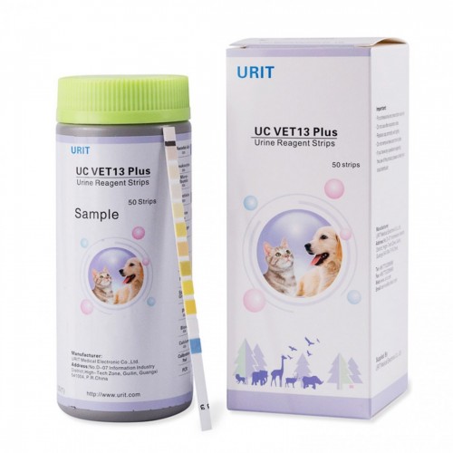 URIT 13VET STRISCE REAGENTI URINE (50...