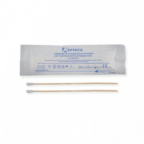 TAMPONE COTONE 150 mm non sterili 100 pz