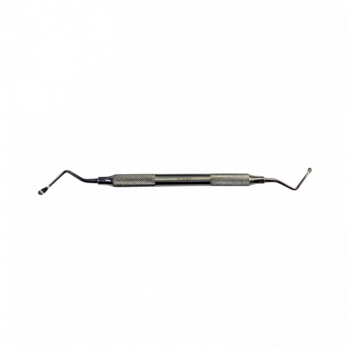 ORAL CURETTE CON DOPPIA PUNTA LARGE CANE