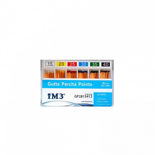 GUTTA PERCHA 28 MM 15-40 (120pcs)
