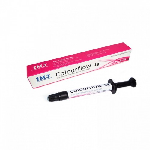 TEMP COMPOSITE COLOURFLOW PINK 1GSYRINGE