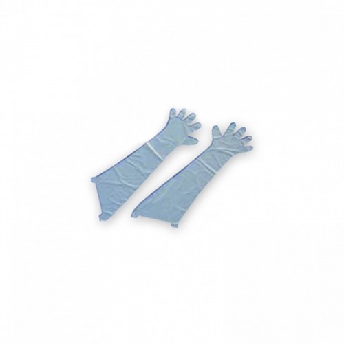 GUANTI IN PLASTICA 50 pz cm 90 (PACCO...