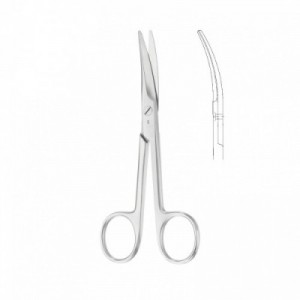 FORBICE MAYO 15,5 cm CURVA