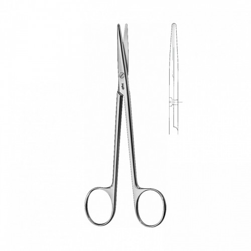 FORBICE METZENBAUM 18 cm RETTA