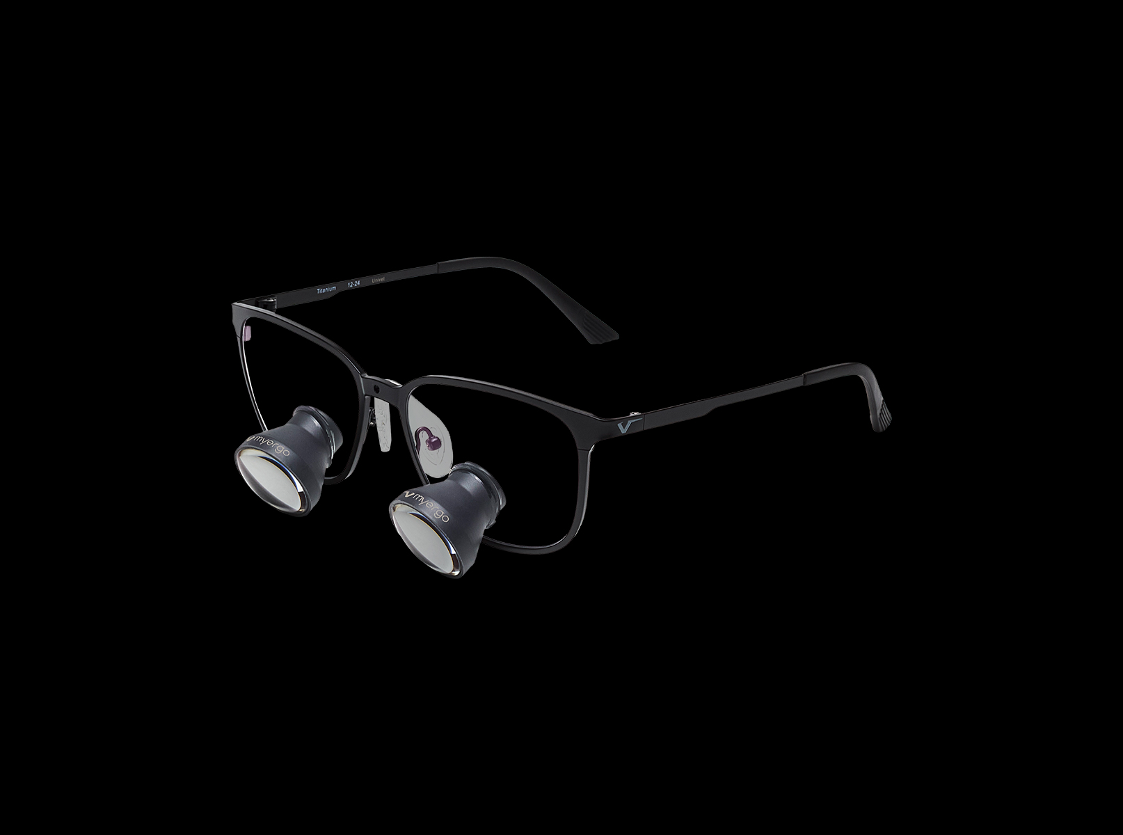 Loupes Univet Ash con ottiche galileiane ad alta precisione e montatura ergonomica ultra leggera per medicina veterinaria